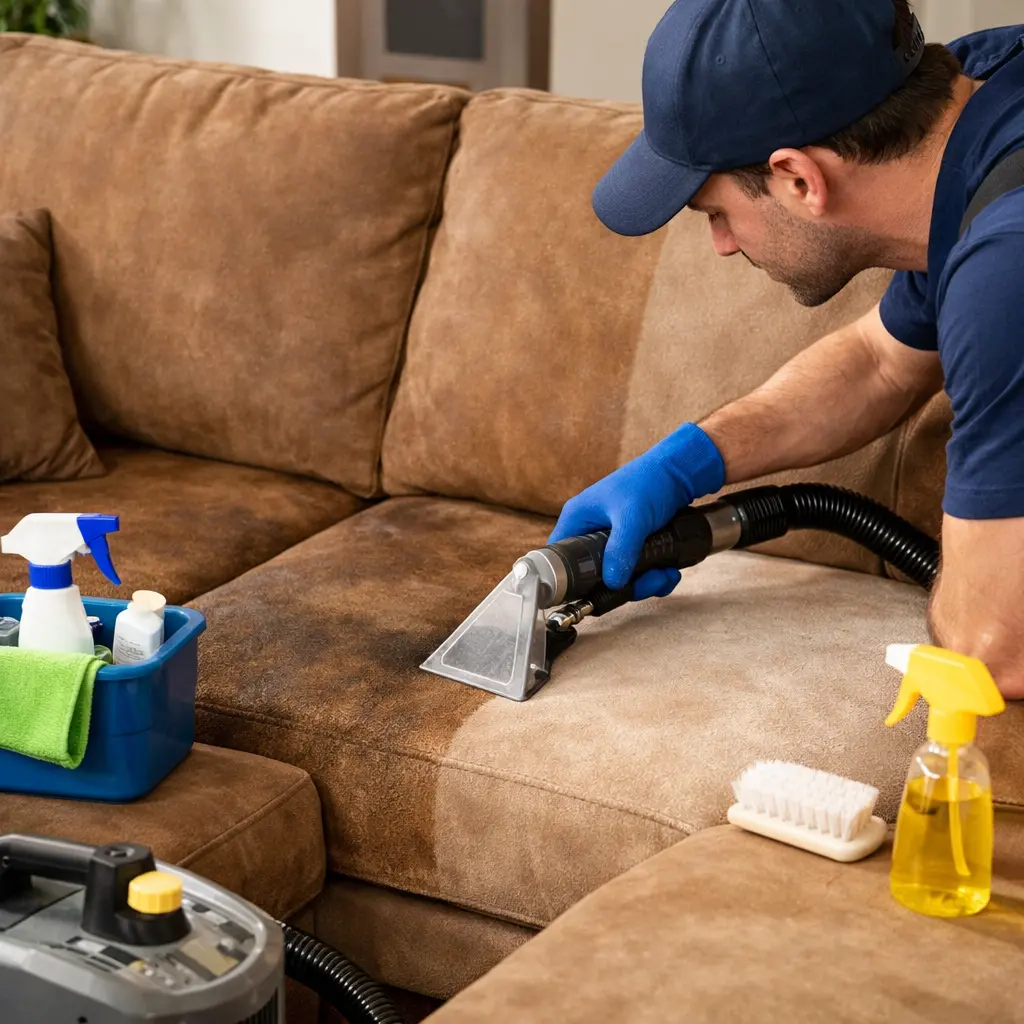 Suede Sofa Cleaning